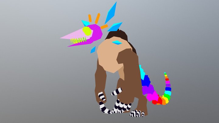 Fugaz (beast mode) 3D Model