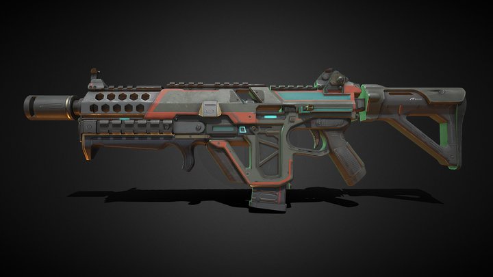 Apex Legends Volt SMG – Modelo 3D gratuito STL