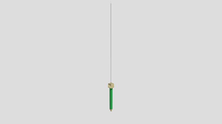 Zanpakuto Aizen 3D Model
