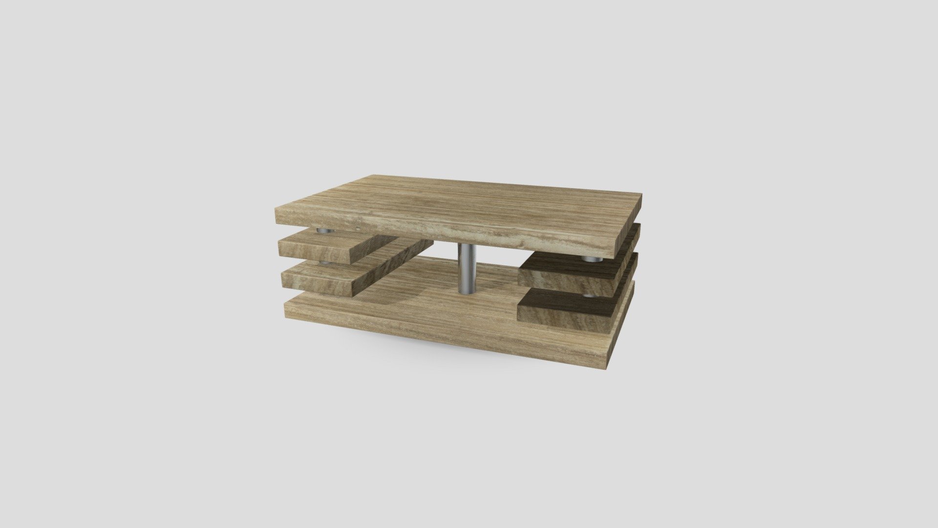 Travertine Marble Table
