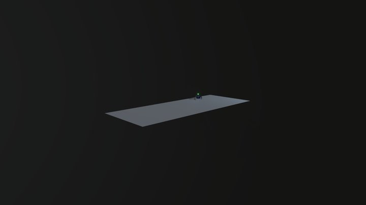 Robot walking 3D Model