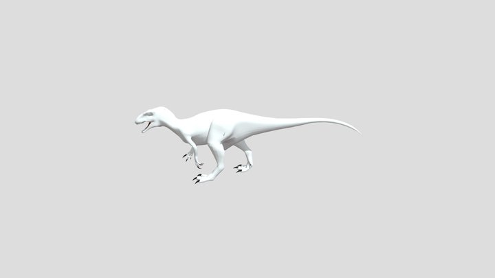 Megaraptor realista – Kostenloses 3D-Modell STL