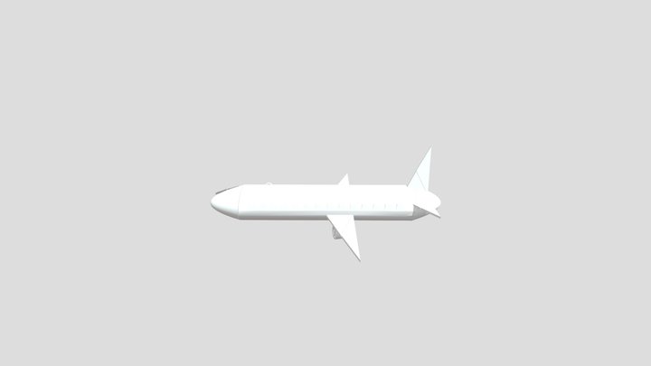 Avión 1 3D Model