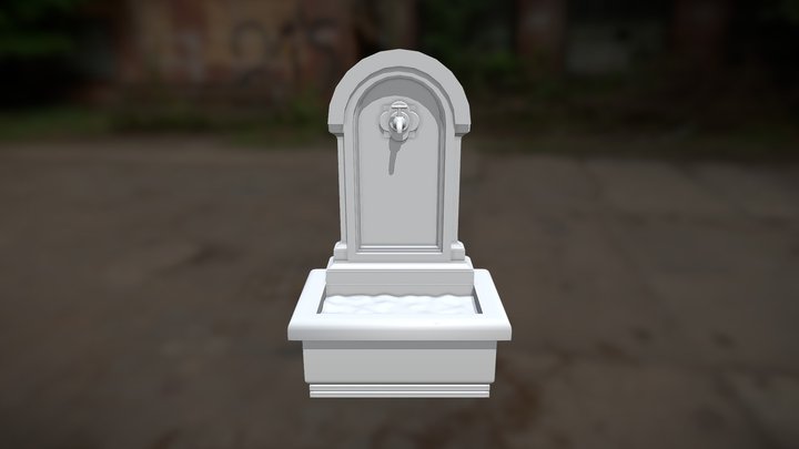 fontanna 3D Model