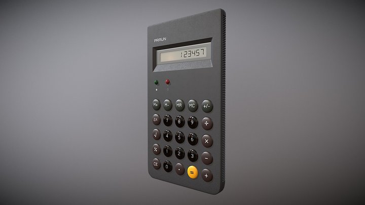 Calculator No.4 3D Model