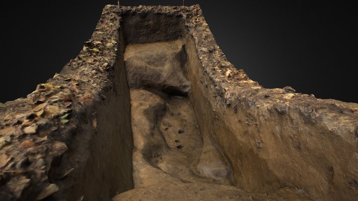 Pidkamin XI site - Trench 4/2021 3D Model