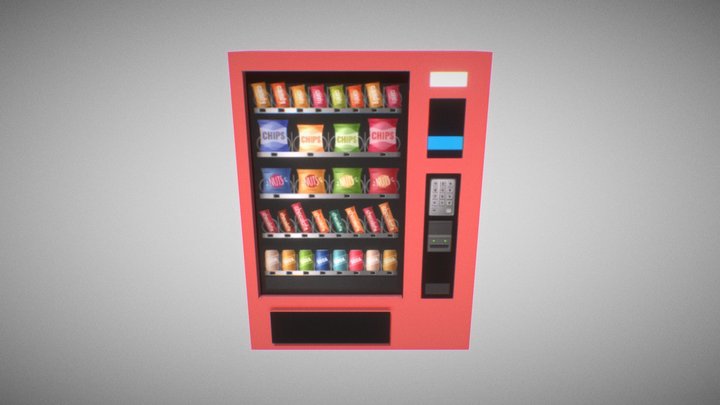 Vending machines - game assets 3D Model