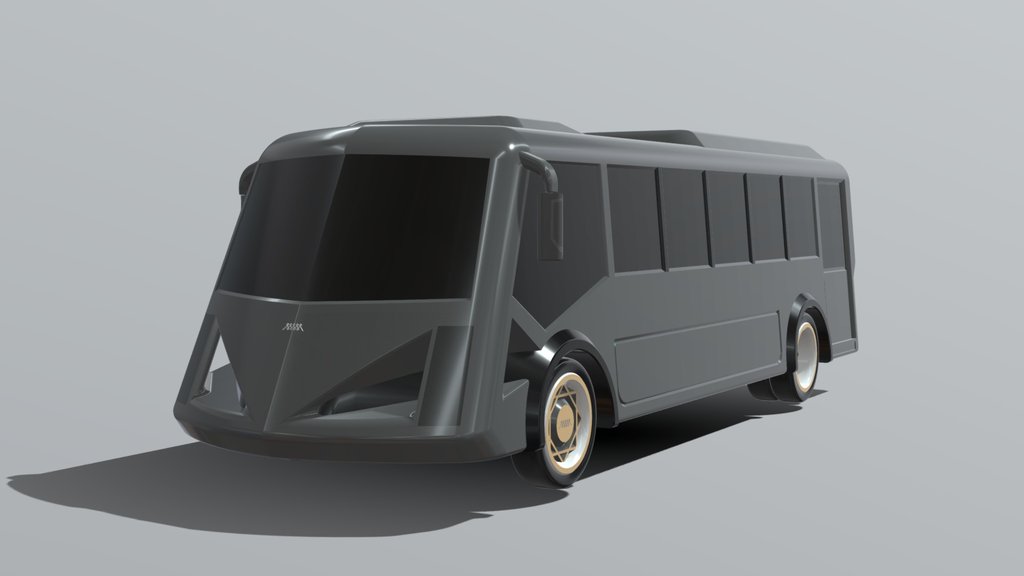 CL1M17 – Futuristic Electric City Bus