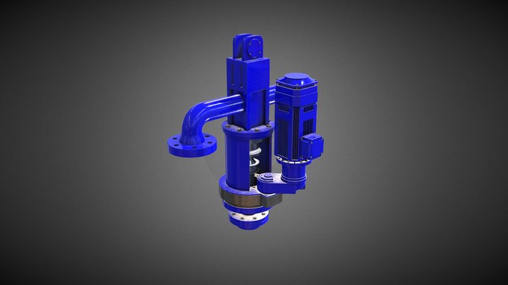 drilling rod drive 3D Model