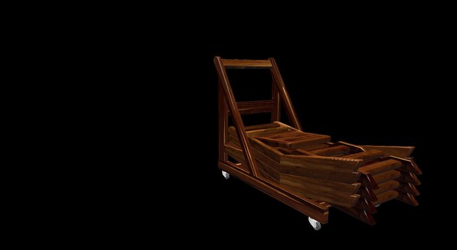 Cadeira Dobrável 3D Model