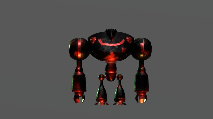 robot complete 3D Model