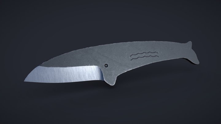 Whale knife – Modello 3D gratuito STL