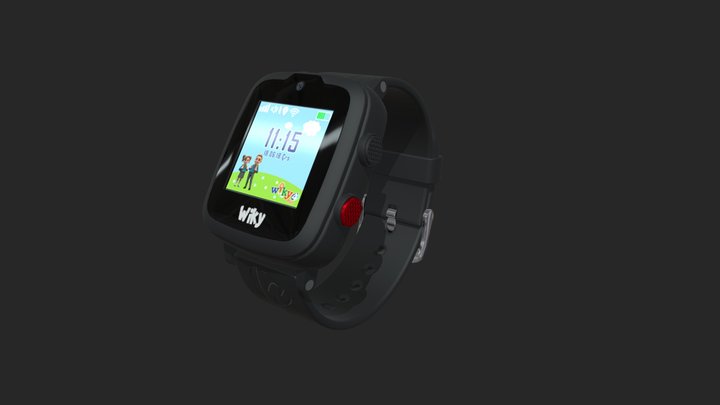 Wiky Watch - 4S Mavi Akıllı Çocuk Saati - Mavi