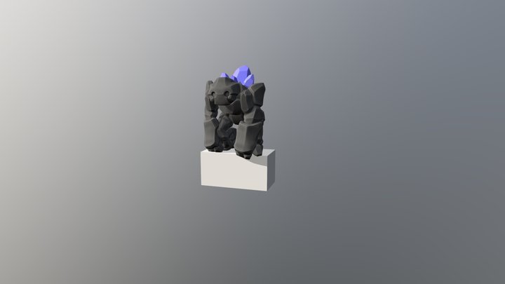 Warlock Climb Down 3D Model