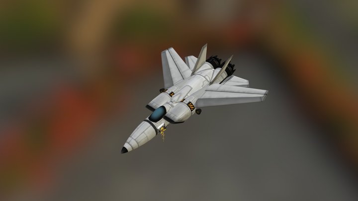 RasTech Ubiquitous Modern Fighter III 3D Model