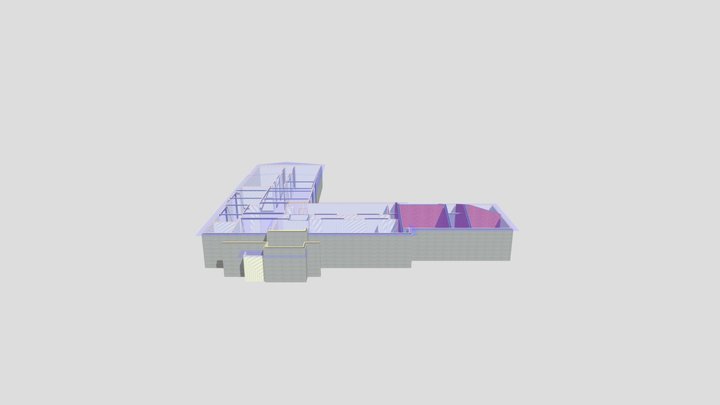 111281 Truss Mod for New Loft Hatch 3D Model