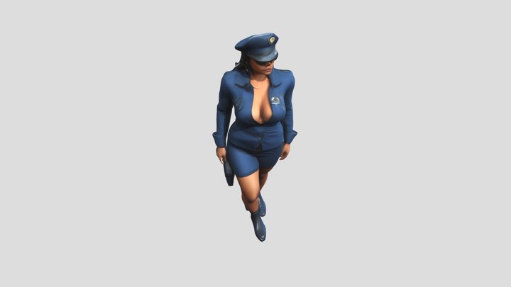 Officer Chic 3D Model