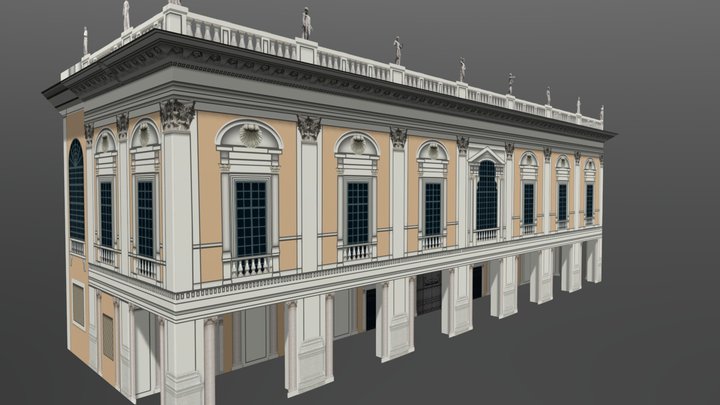 Palazzo Nuovo 3D Model