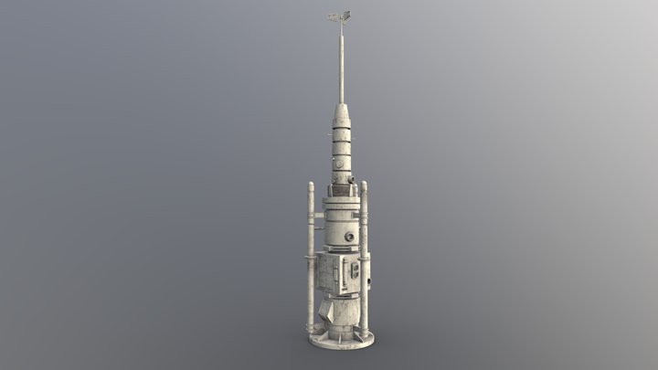 Star Wars Moisture Vaporator 3D Model