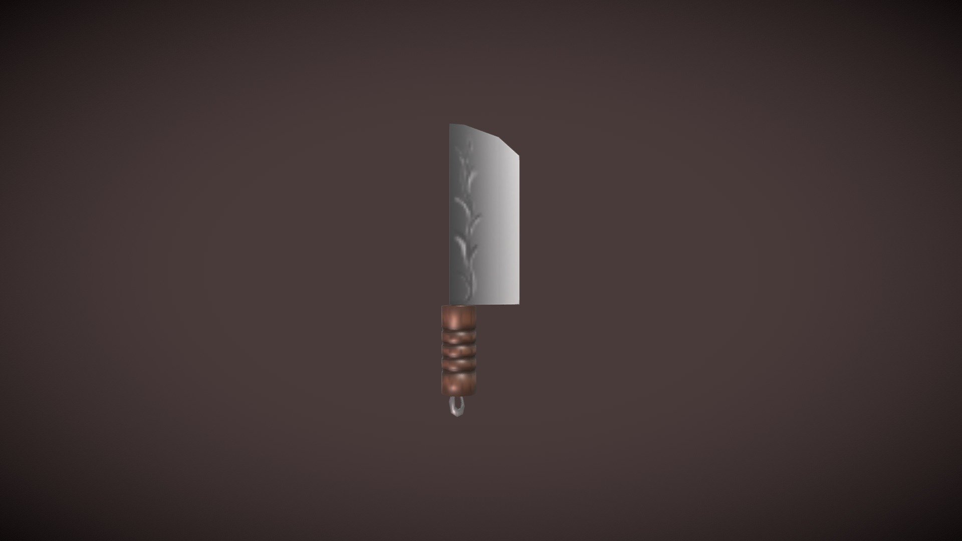 Chinese kitchen utensils_Kitchen Knife — Sketchfab embed 3D viewer