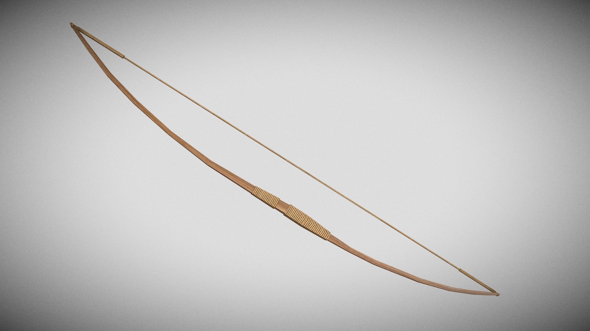 PS1 style Bow (Low Poly)