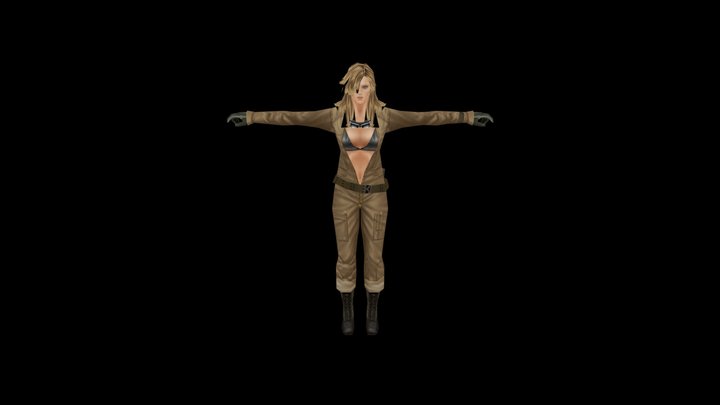PSP MGS Portable Ops Eva – Modello 3D gratuito STL