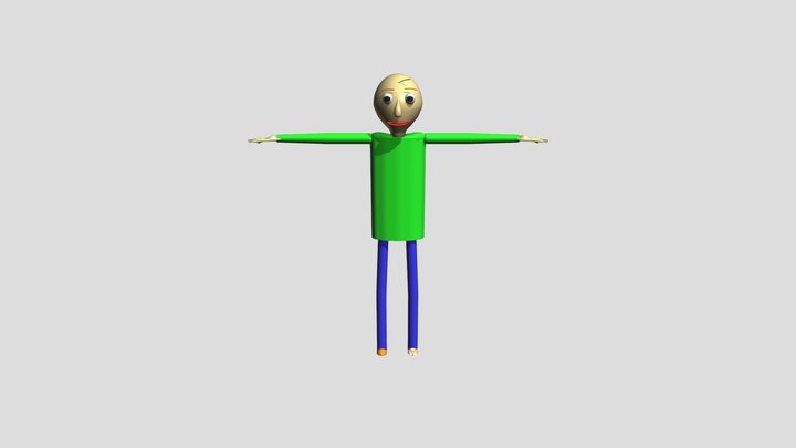 Baldi 3D Model