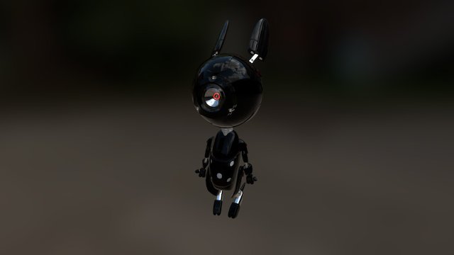 Robot Bunny 3D Model