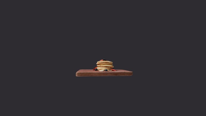 Pancakes 3D Model