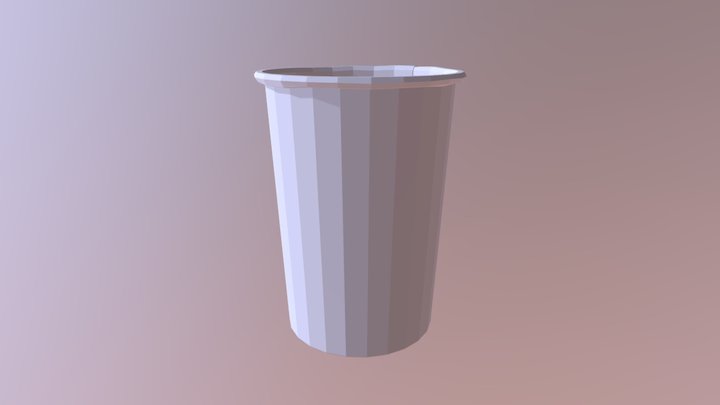 paper cup 3D Model