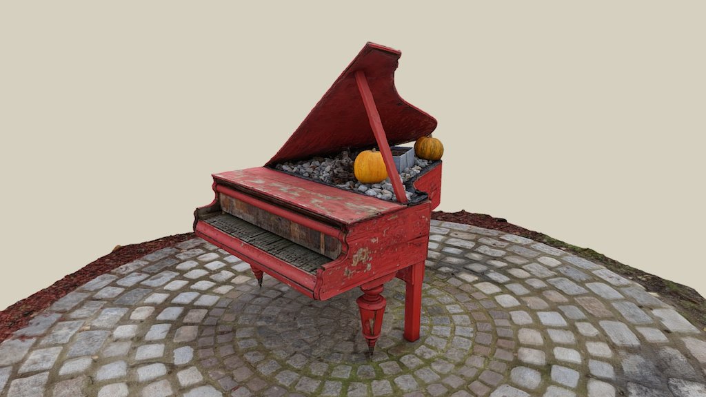 Klavier — Sketchfab embed 3D viewer