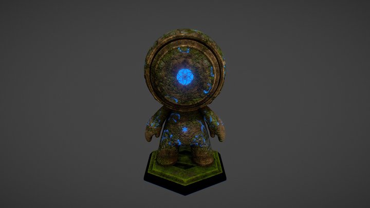 #MeetMAT2 - ForgottenGolem 3D Model