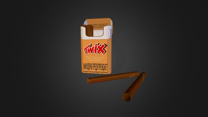 Twix 3D Model