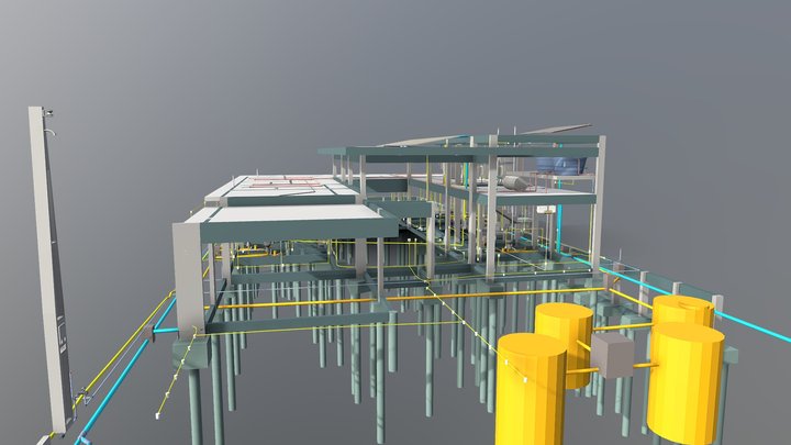 INSTALAÇÕES - RESIDÊNCIA ANA E CLÁUDIO (168-25) 3D Model