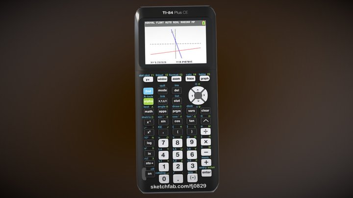 Calculator 3D Model