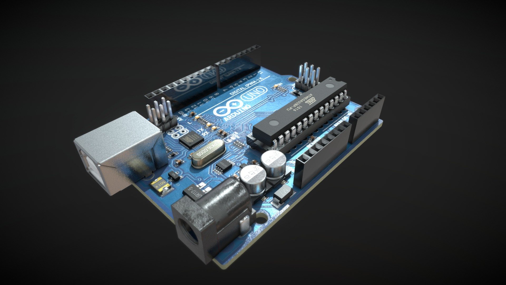 Arduino UNO - Buy Royalty Free 3D model by Mohamed Fathi (@MohamedFathi)  [85e4a60]