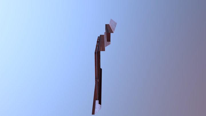 Modular Bar (upper glass) 3D Model