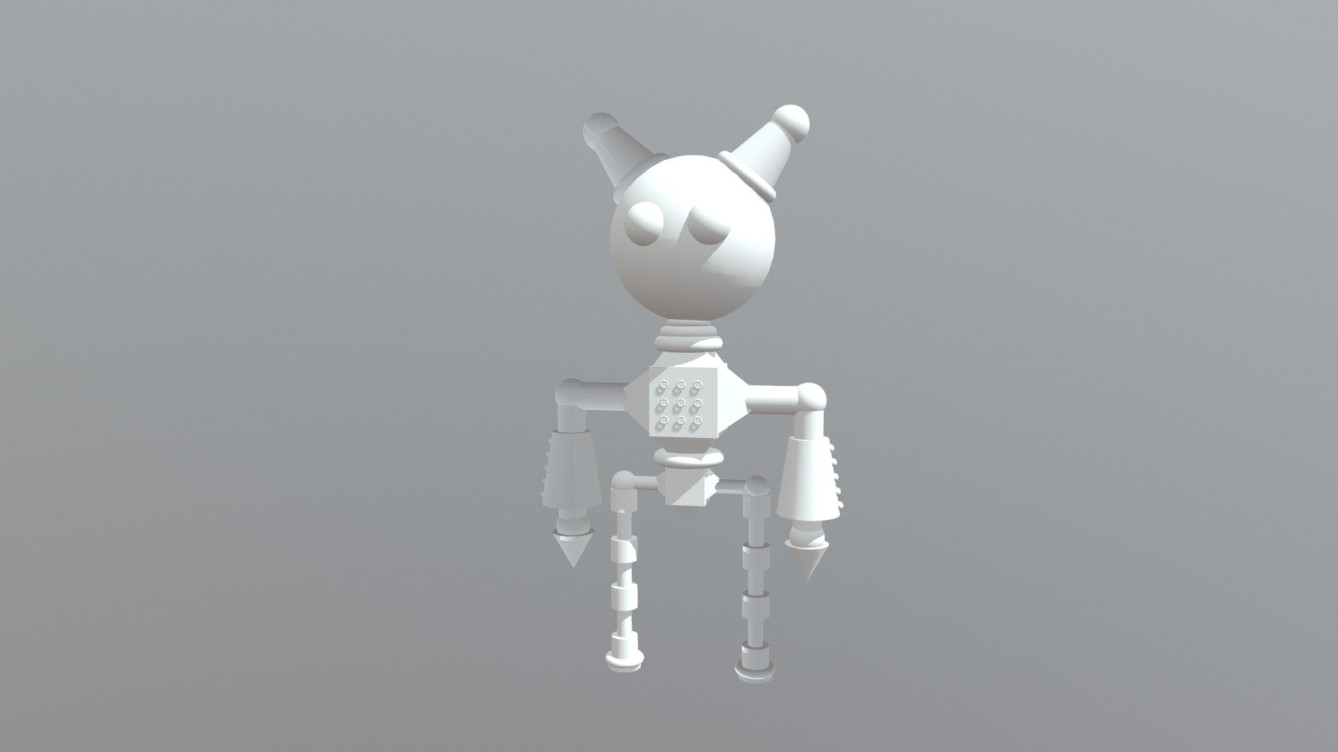 MODEL - Robot - 3D model by mike_miller95 [85e524a] - Sketchfab