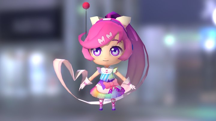 Assistasia Chibi Model v2 3D Model