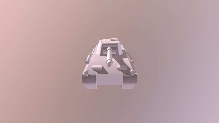 Tank Export 2 3D Model