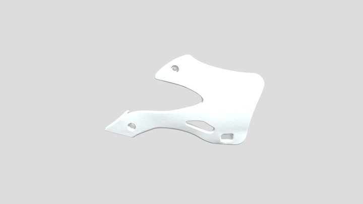 Green KX FENDER 3D Model