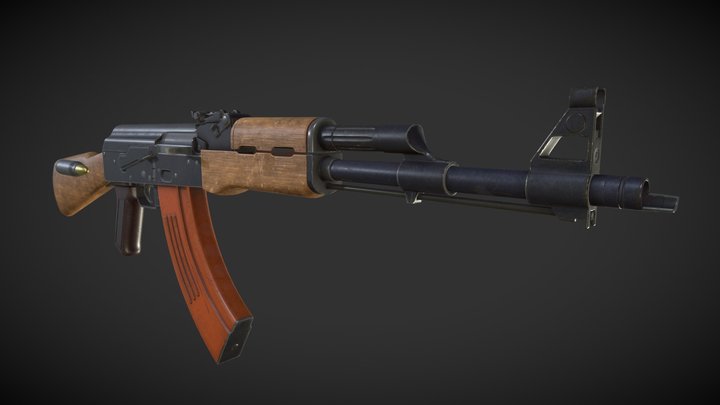 AK-47 3D Model