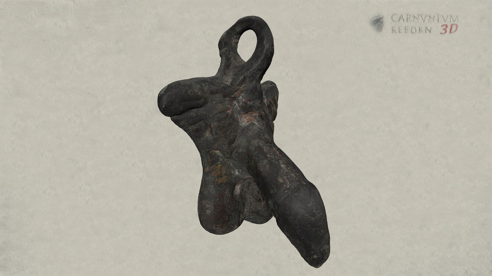 Anhänger in Phallusform — Sketchfab embed 3D viewer