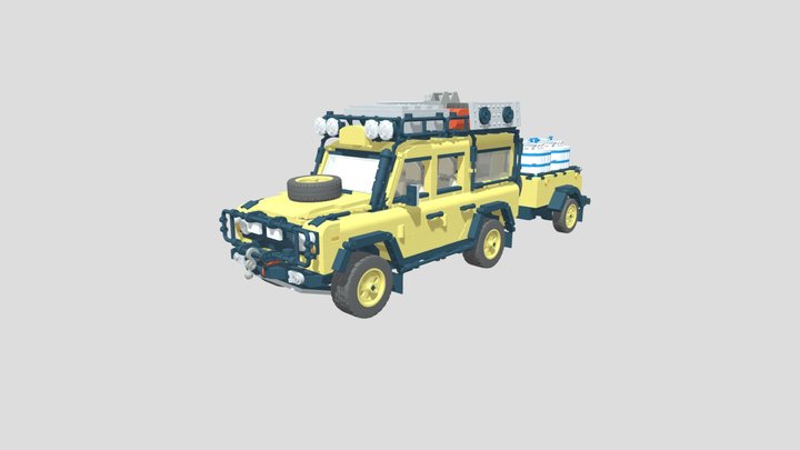 Iconic_british_offroader_adventure_trophy_editio 3D Model