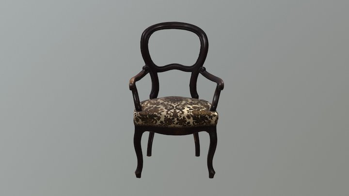 Antique Chair 3D Model