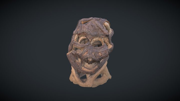 3D scanned sculpture:Grotta Anthrops 3D Model