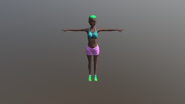 Marina 3D Model