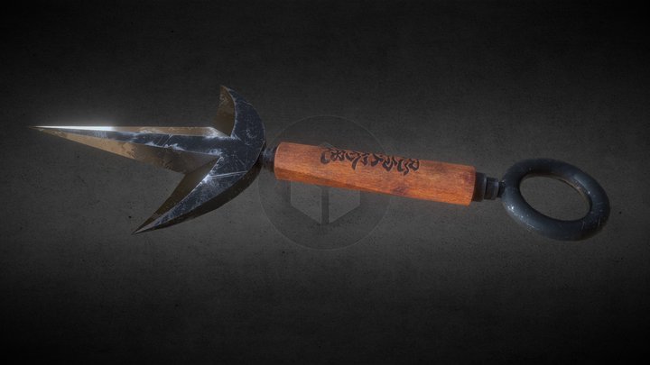 Minato Kunai 3D Model