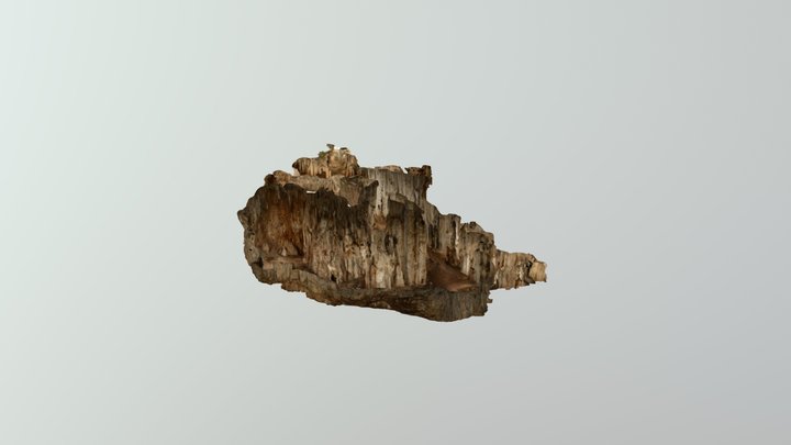 Cave with no roof 3D Model