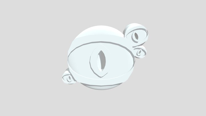 Simple Malice Eye 3D Model